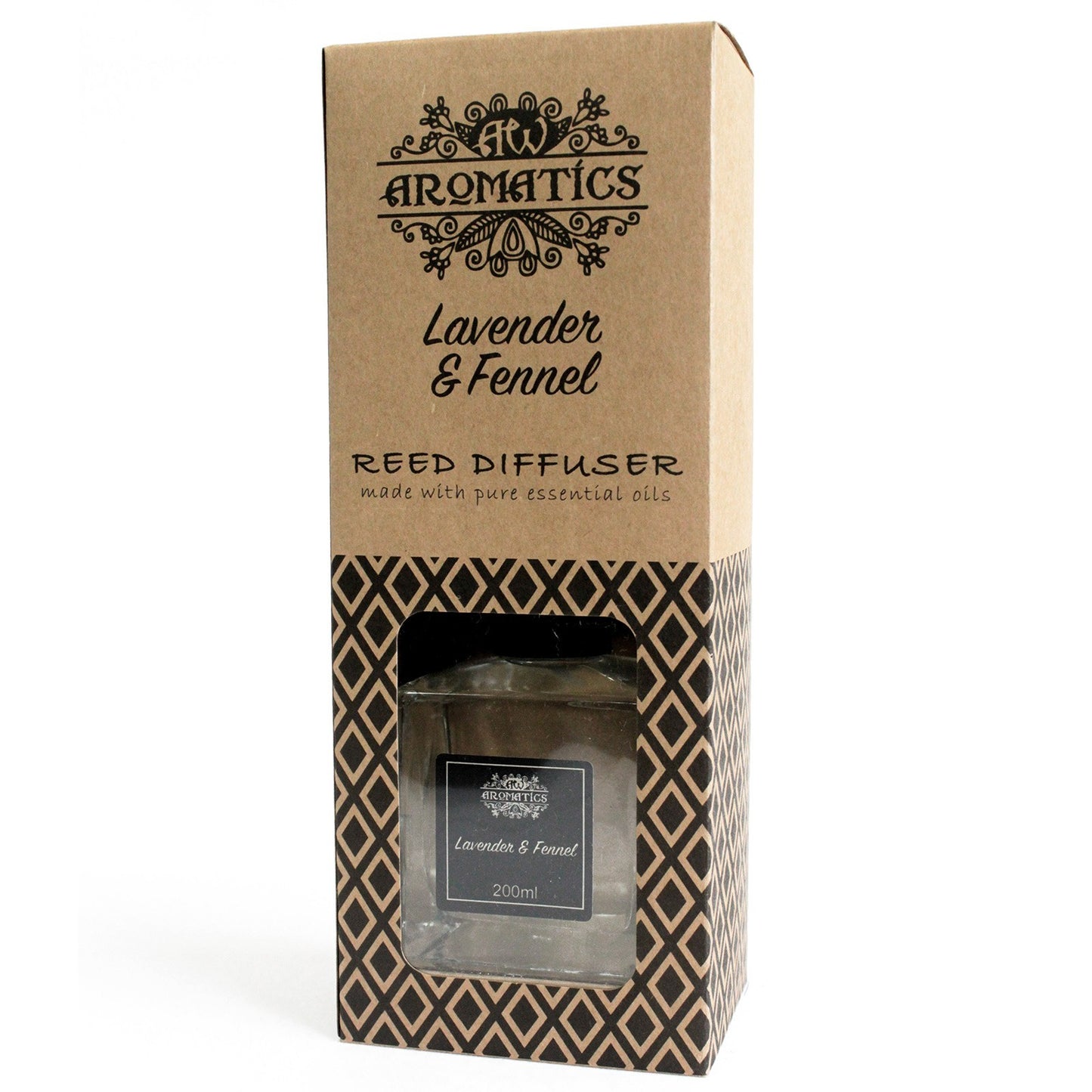 Lavender & Fenchel Essential Oil Reed Diffuser – Natürliche Magie für Ihr Zuhause - 200ml