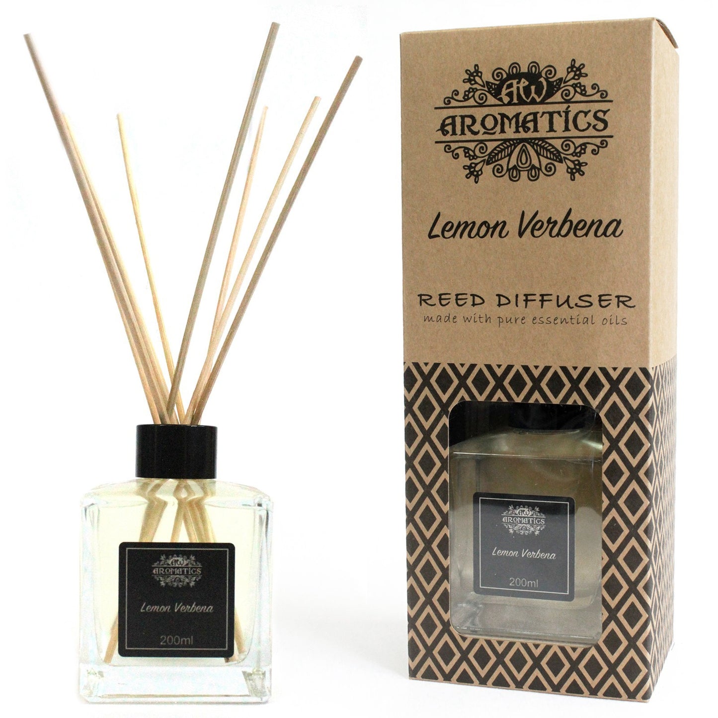 Lemon Verbena Essential Oil Reed Diffuser – Aromatische Magie für Ihr Zuhause - 200ml