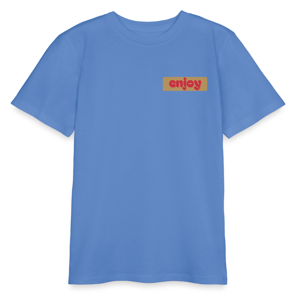 Stanley/Stella Bio Teenager T-Shirt MINI CREATOR - enjoy - Blau
