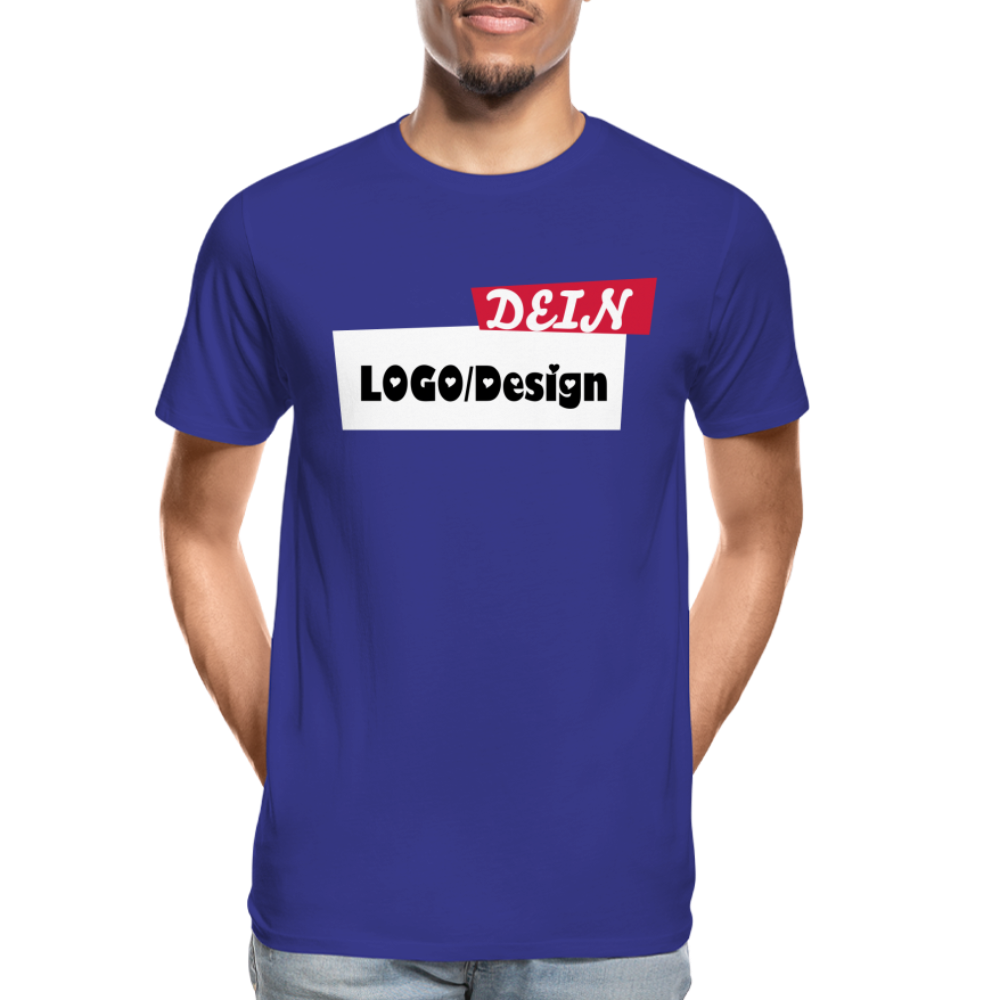 Männer Premium Bio T-Shirt - yours - Königsblau