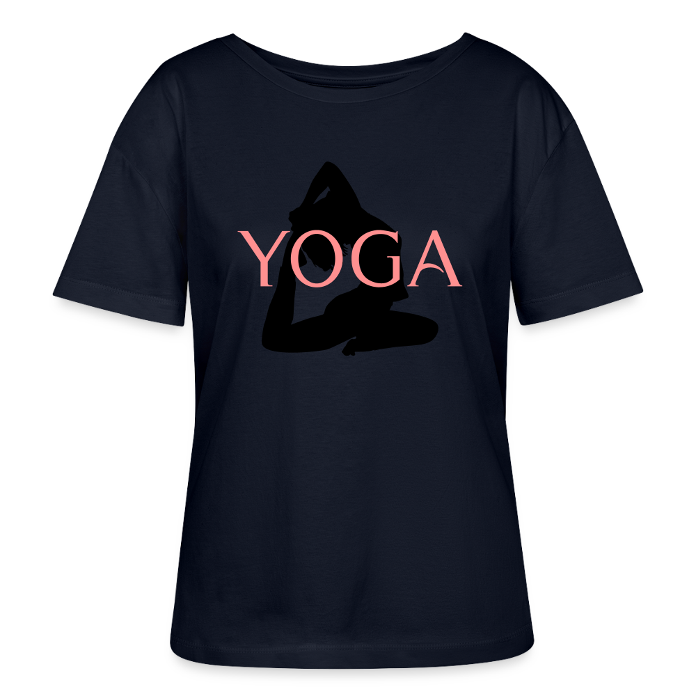 Stanley/Stella Relaxed Rundhals Frauen Bio-T-Shirt SERENA - Yoga - Navy
