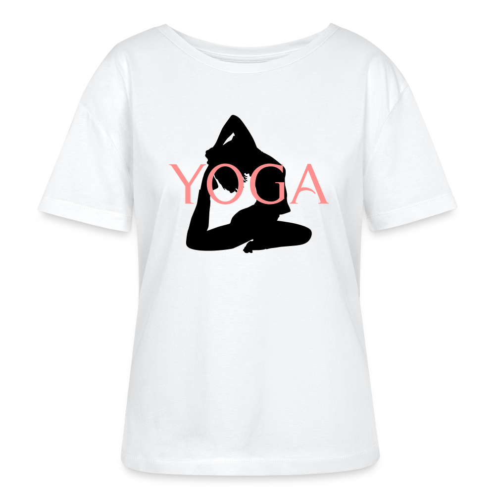 Stanley/Stella Relaxed Rundhals Frauen Bio-T-Shirt SERENA - Yoga - Weiß