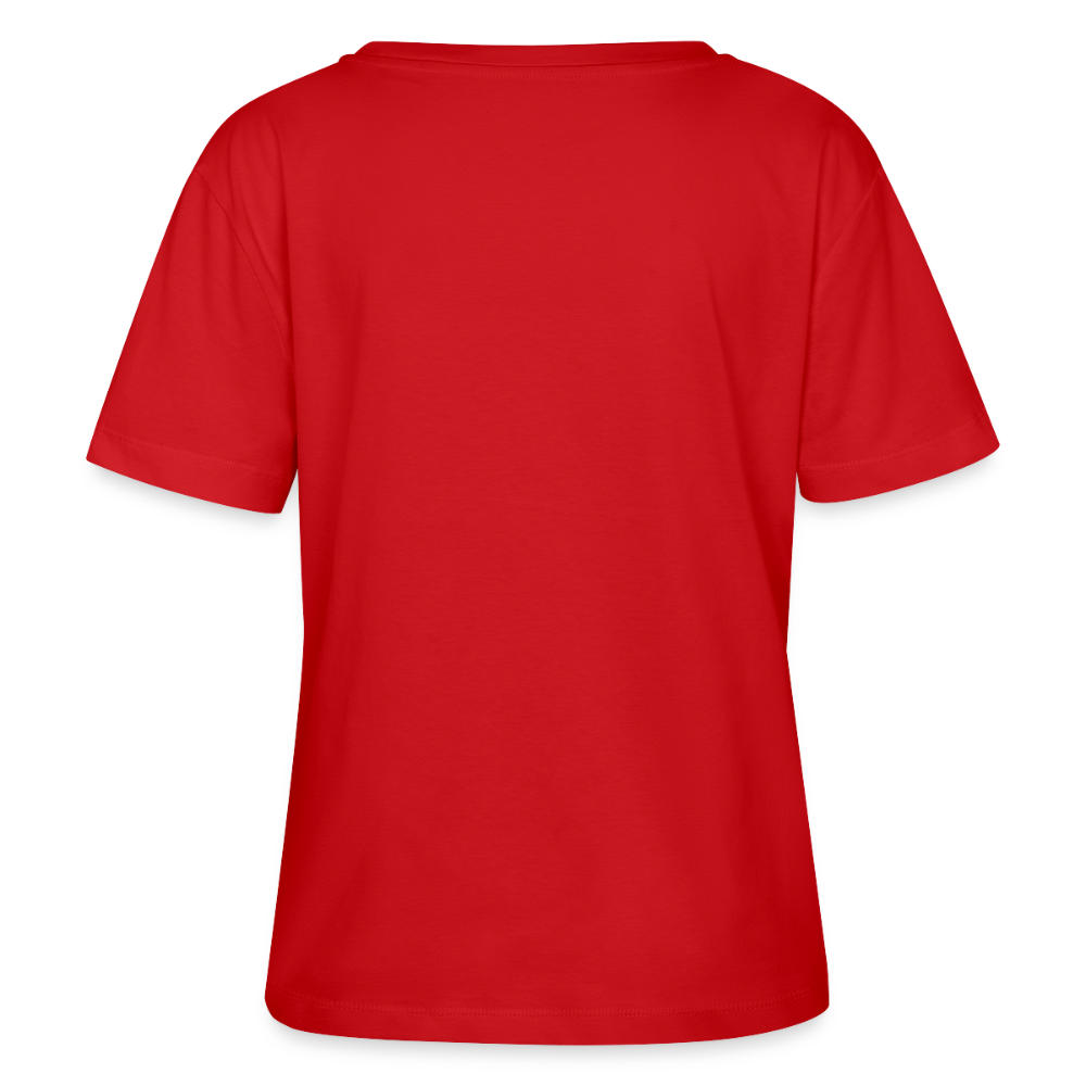 Stanley/Stella Relaxed Rundhals Frauen Bio-T-Shirt SERENA - Yoga - Rot