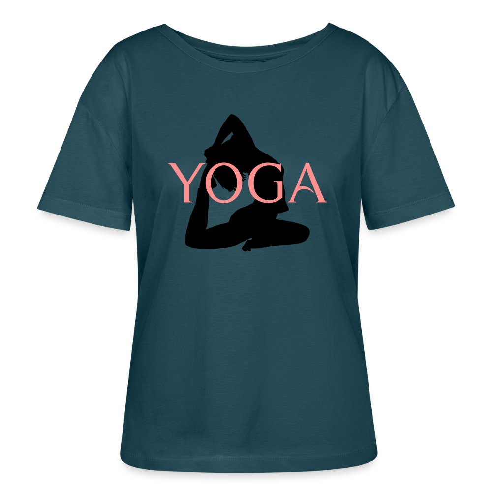 Stanley/Stella Relaxed Rundhals Frauen Bio-T-Shirt SERENA - Yoga - Dunkles Petrol