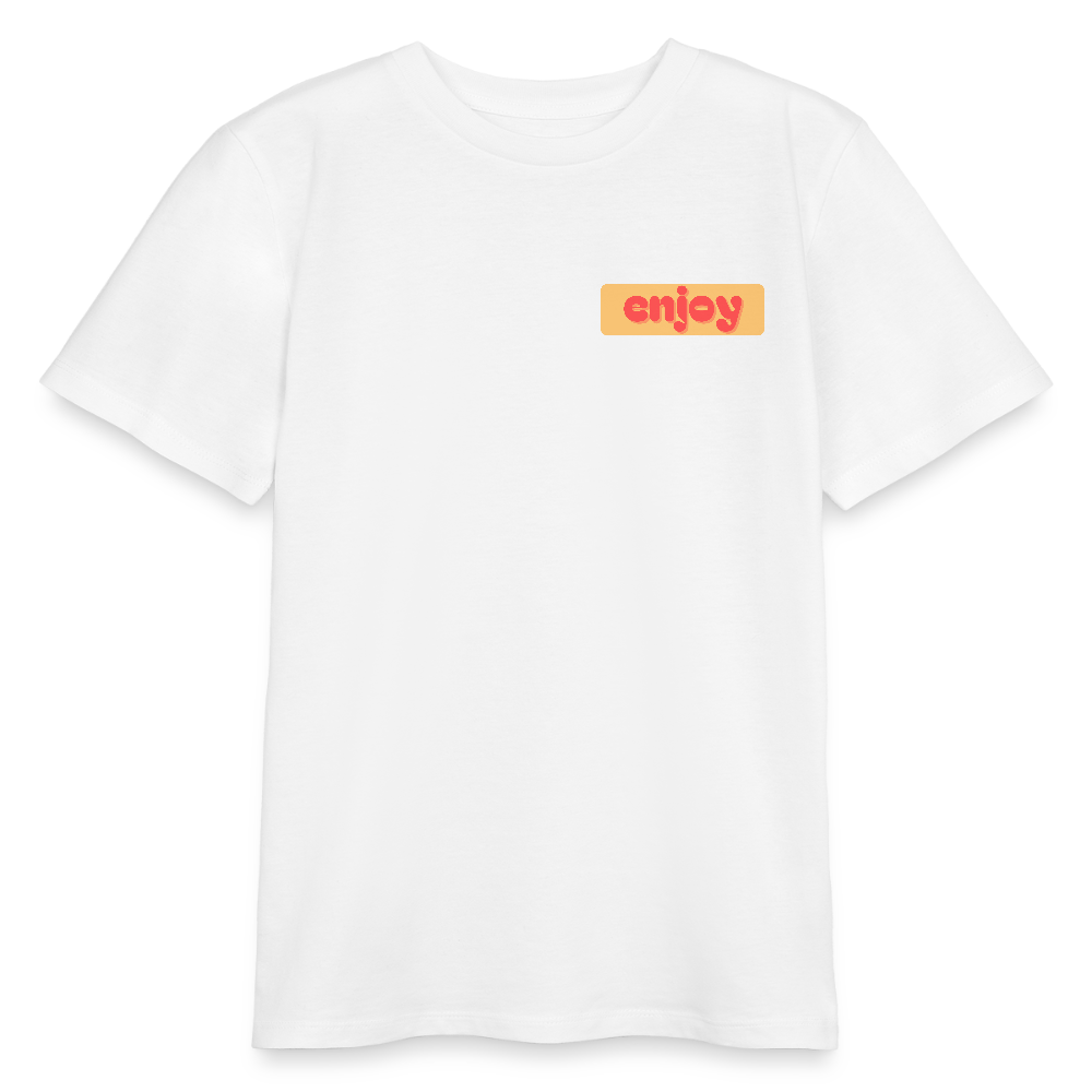 Stanley/Stella Bio Teenager T-Shirt MINI CREATOR - enjoy - Weiß