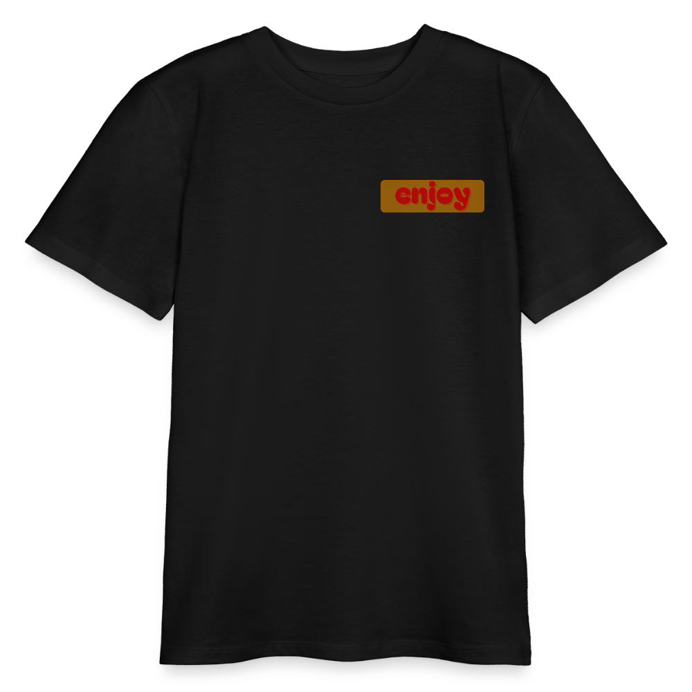 Stanley/Stella Bio Teenager T-Shirt MINI CREATOR - enjoy - Schwarz