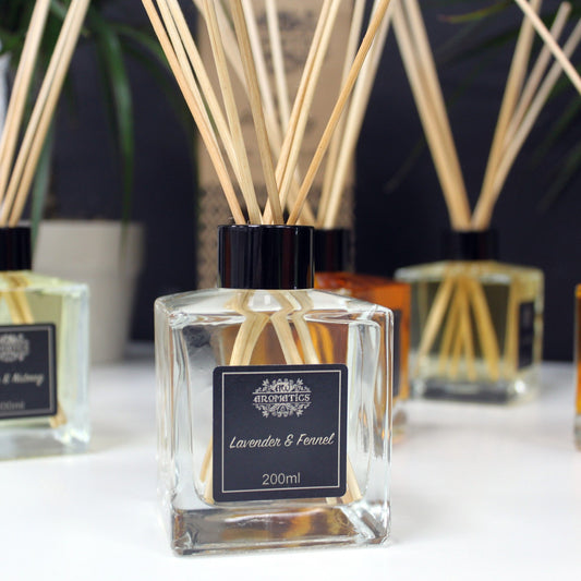 Lavender &  Fenchel Essential Oil Reed Diffuser – Natürliche Magie für Ihr Zuhause - 200ml