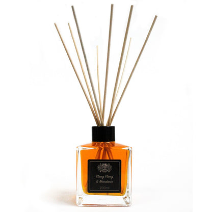 Ylang Ylang & Mandarin Essential Oil Reed Diffuser – Natürliche Duftmagie für Ihr Zuhause - 200ml