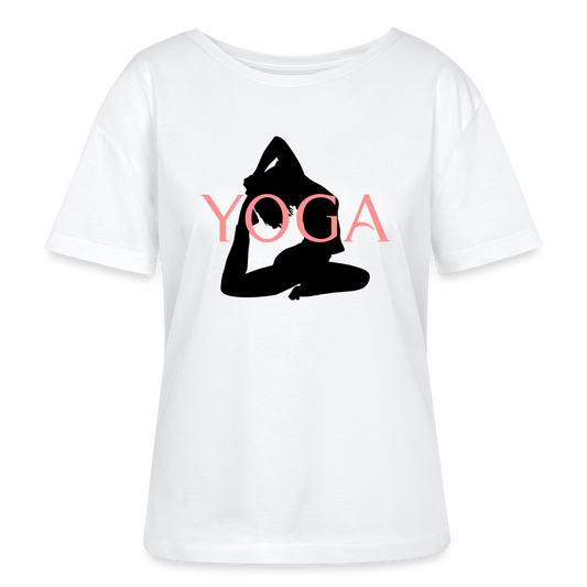 Stanley/Stella Relaxed Rundhals Frauen Bio-T-Shirt SERENA - Yoga - Weiß