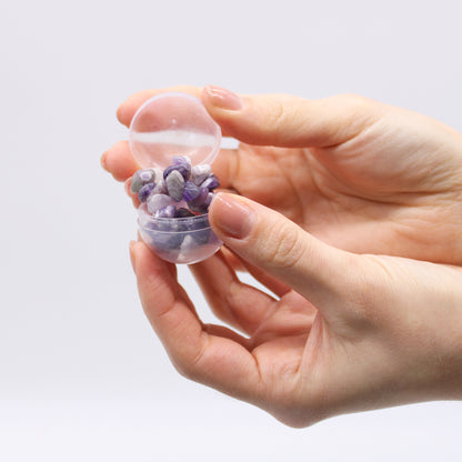 Amethyst Gem Bracelet Bath Bomb – Lavendel und Teebaum mit Meersalz