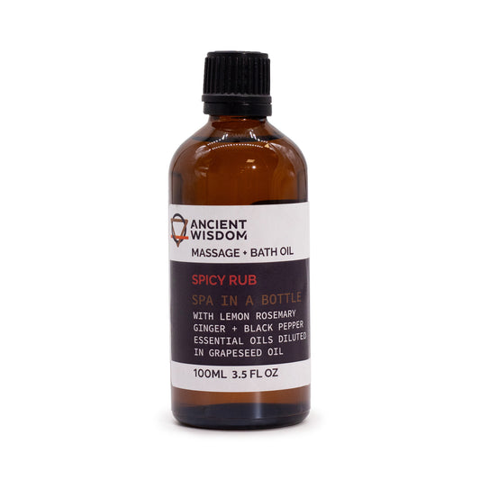 Spicy Rub Massage Oil - Massageöl 100ml